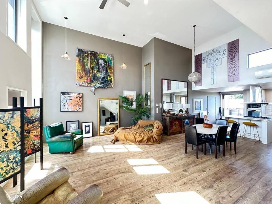 Stunning New York Loft Gallery Christchurch Exteriér fotografie