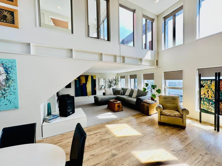 Stunning New York Loft Gallery Christchurch Exteriér fotografie